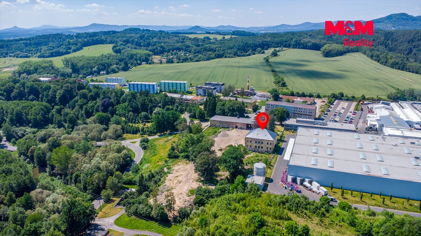 pohled na areál