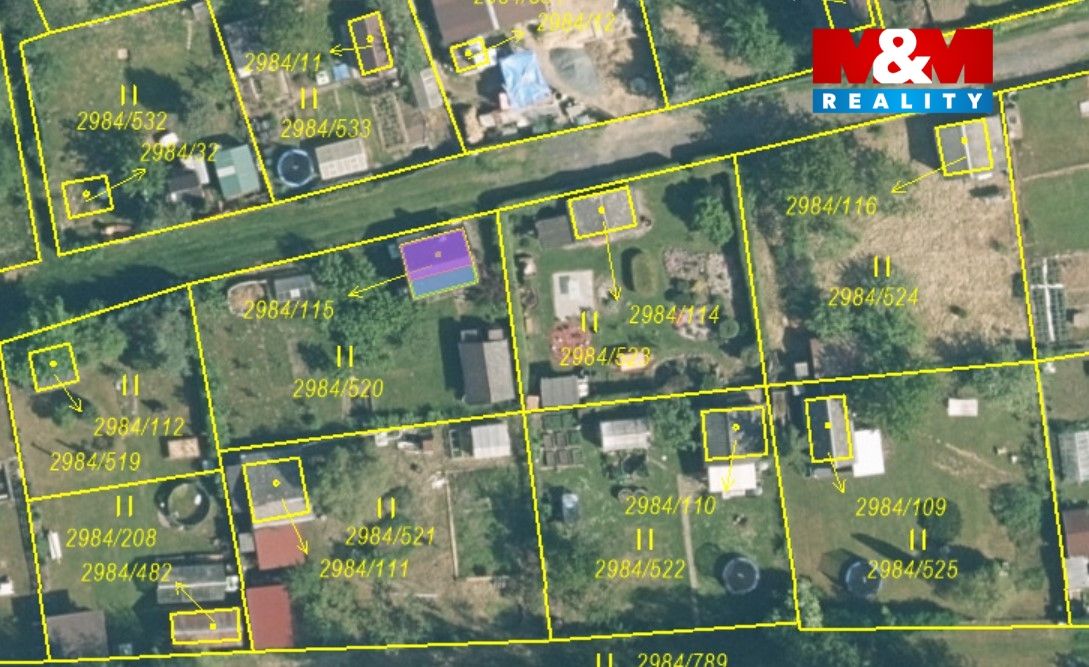 Katasrtalní mapa zahrada Tachov.jpg