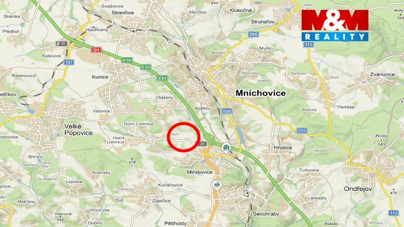 Prodej louky v Mirošovicích, 5881 m2