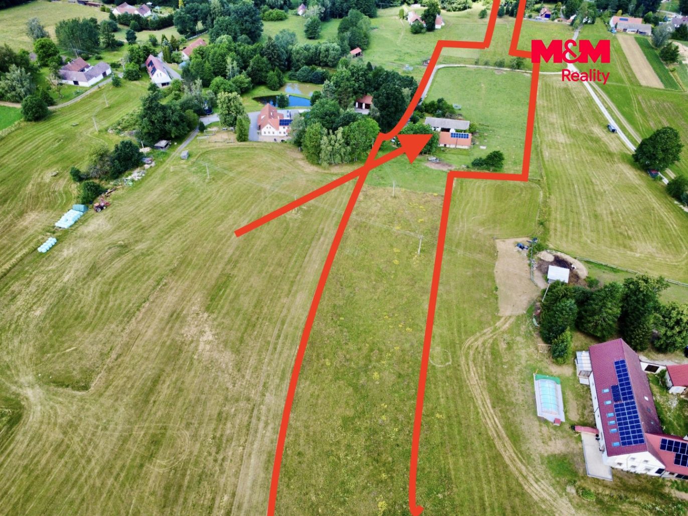 Prodej zemědělské usedlosti s pozemky 37992 m², Světce