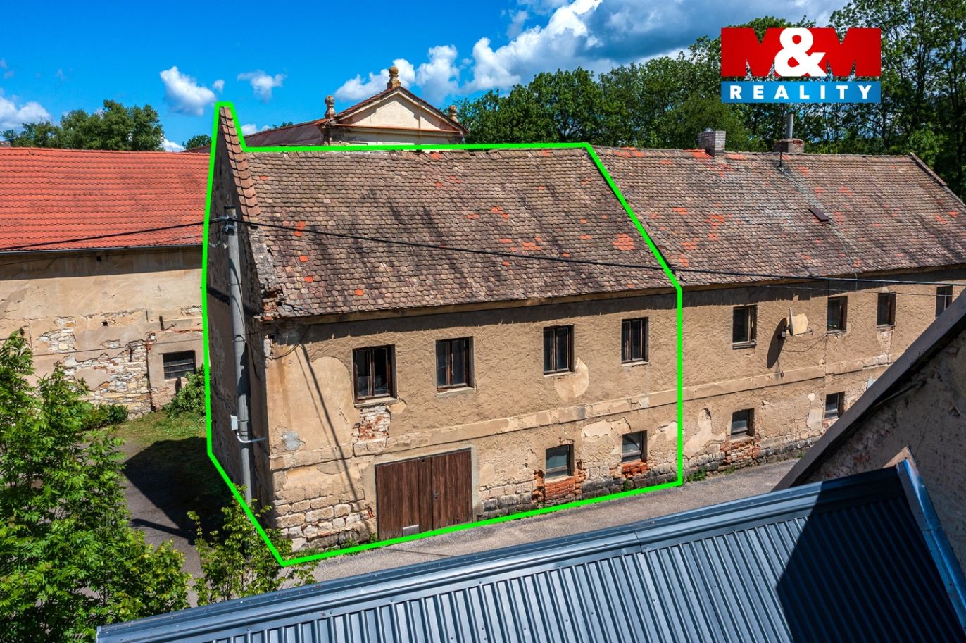 pohled na dům