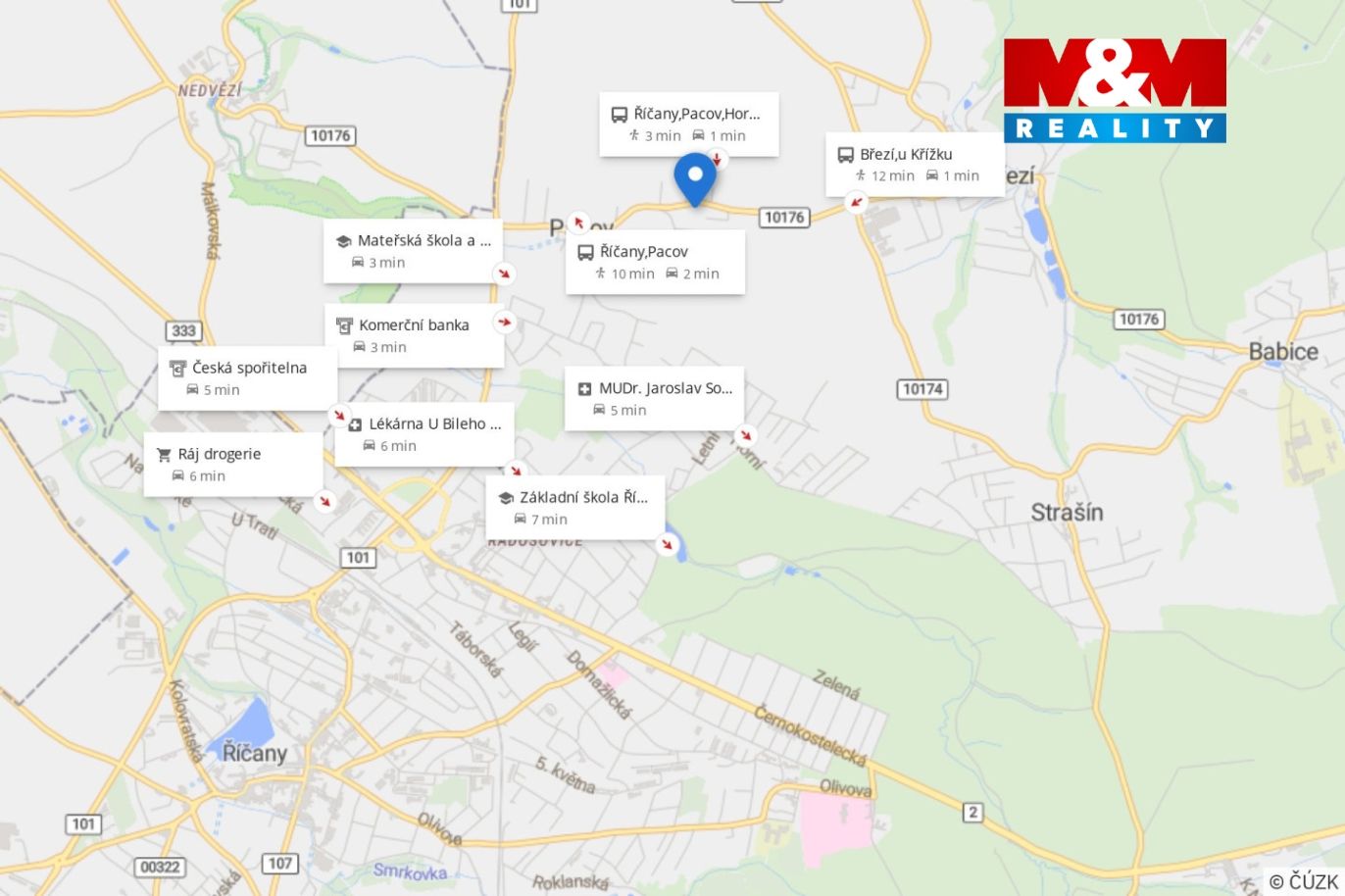Prodej rodinného domu, 61 m², Říčany, ul. Mírová