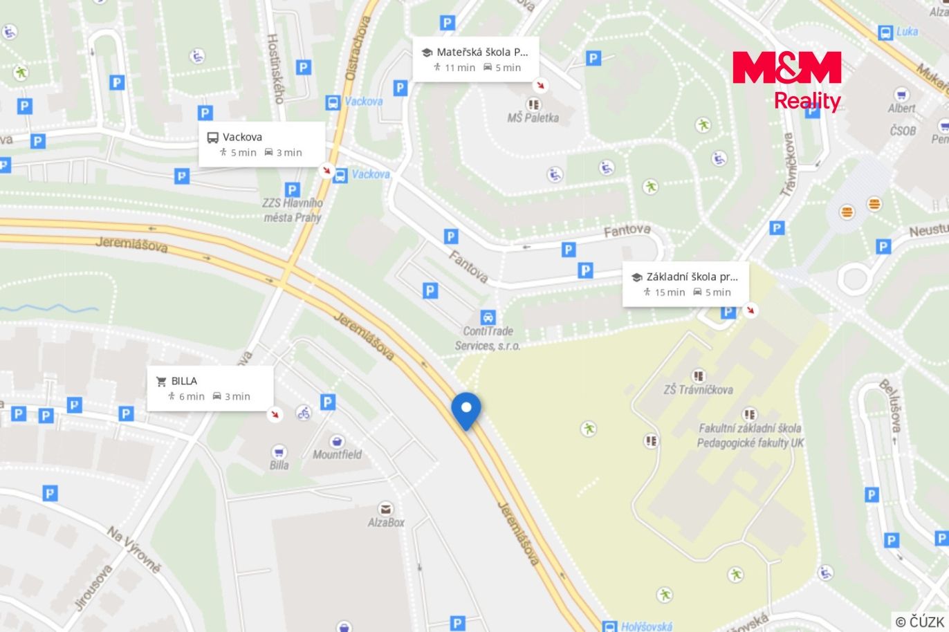 955880 - Pronájem bytu 2+kk, 46 m², Praha, ul. Jeremiášova