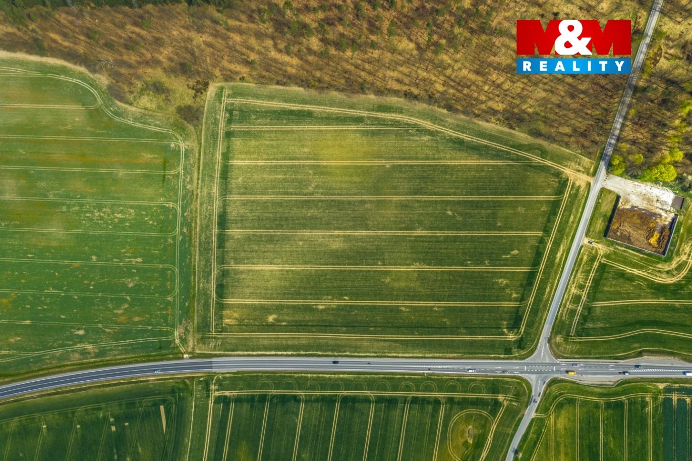 pohled na pozemky