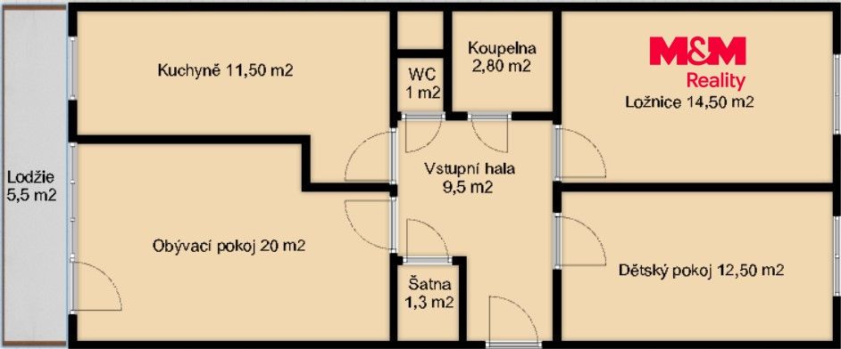 Orientační půdorys