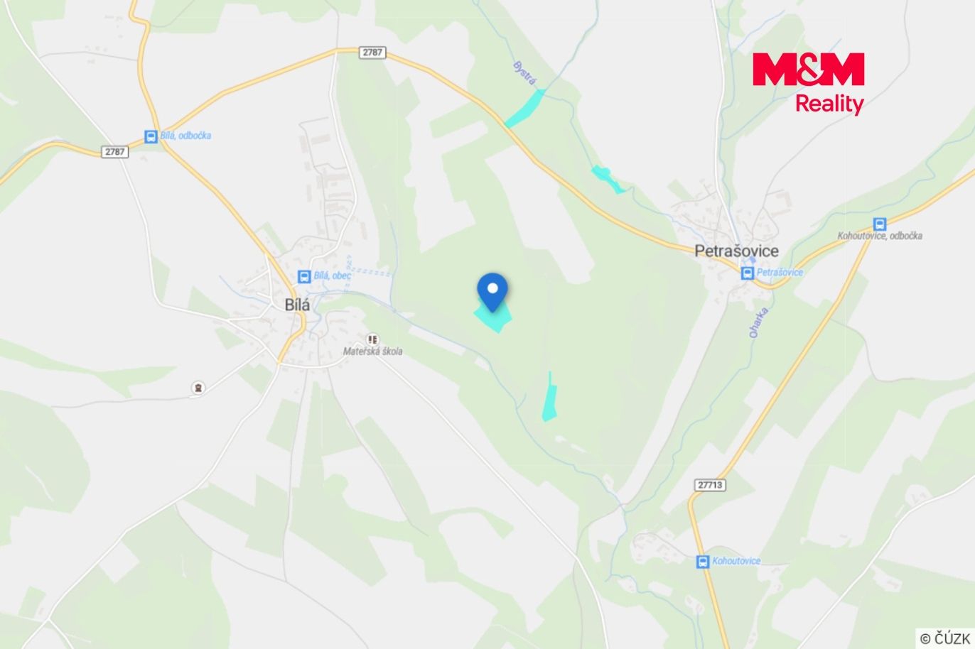 Mapa okolí