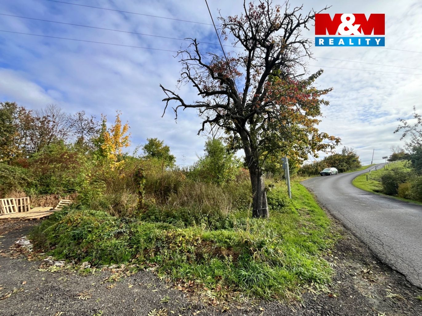 pohled na pozemky