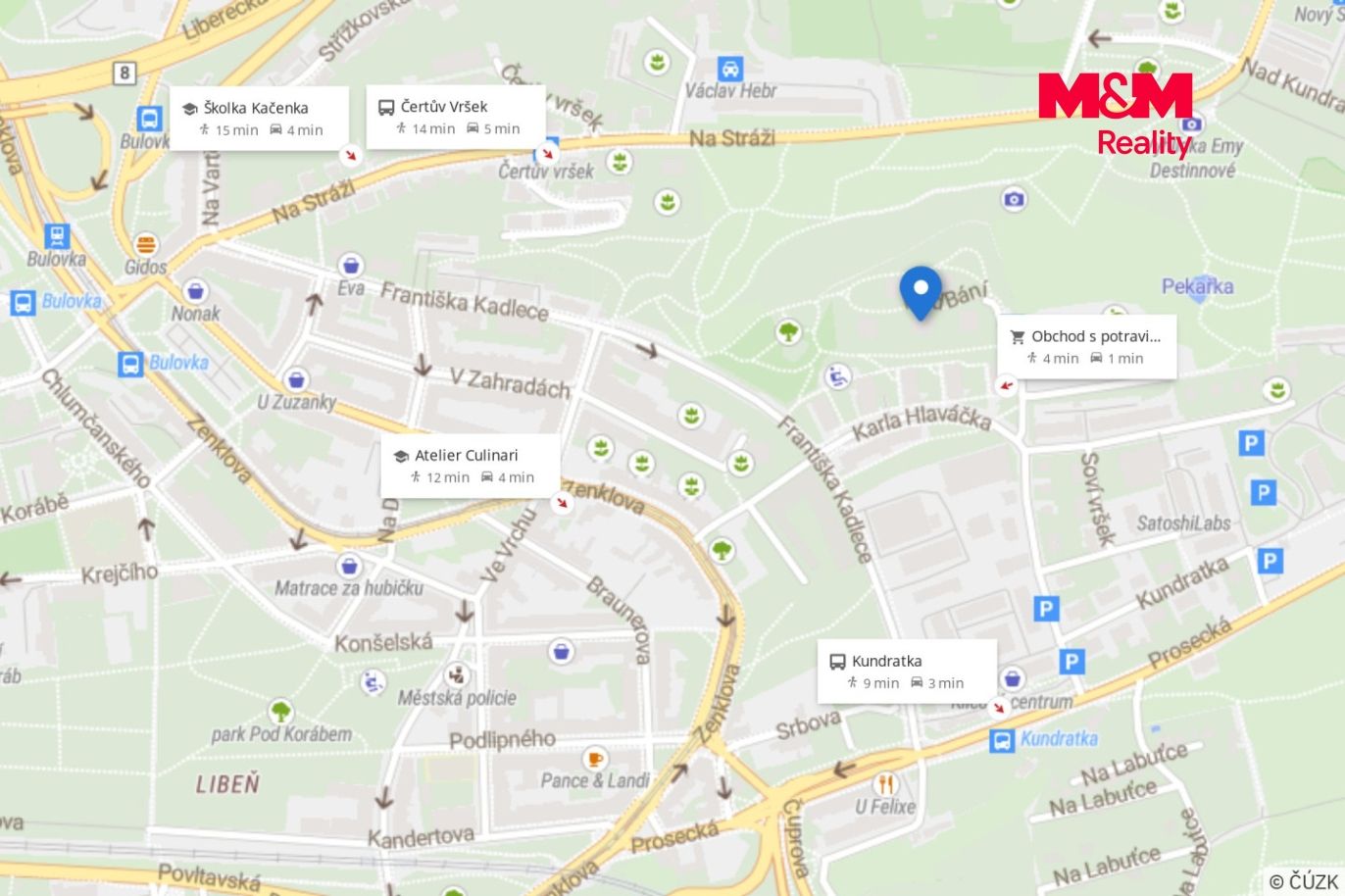 956379 - Pronájem bytu 4+kk, 91 m², Praha, ul. Nad Bání