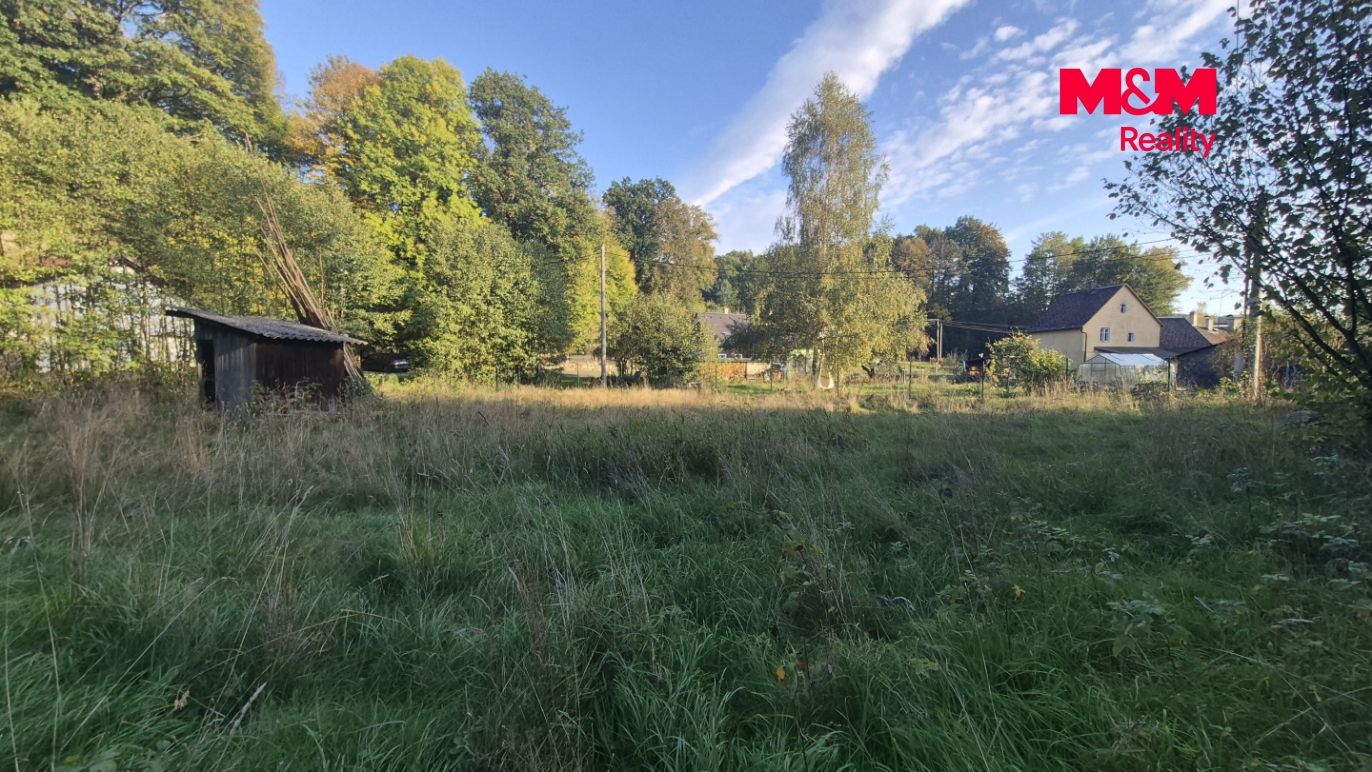Pohled na pozemek