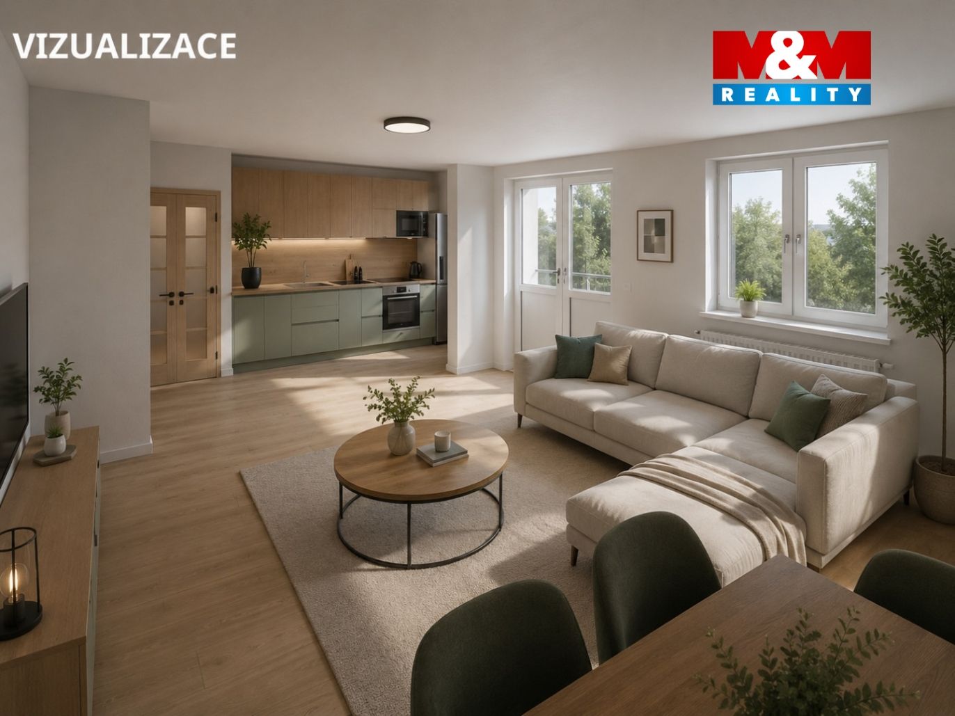 Prodej bytu 6+1 a větší, 163 m², Praha, ul. Pod třešněmi
