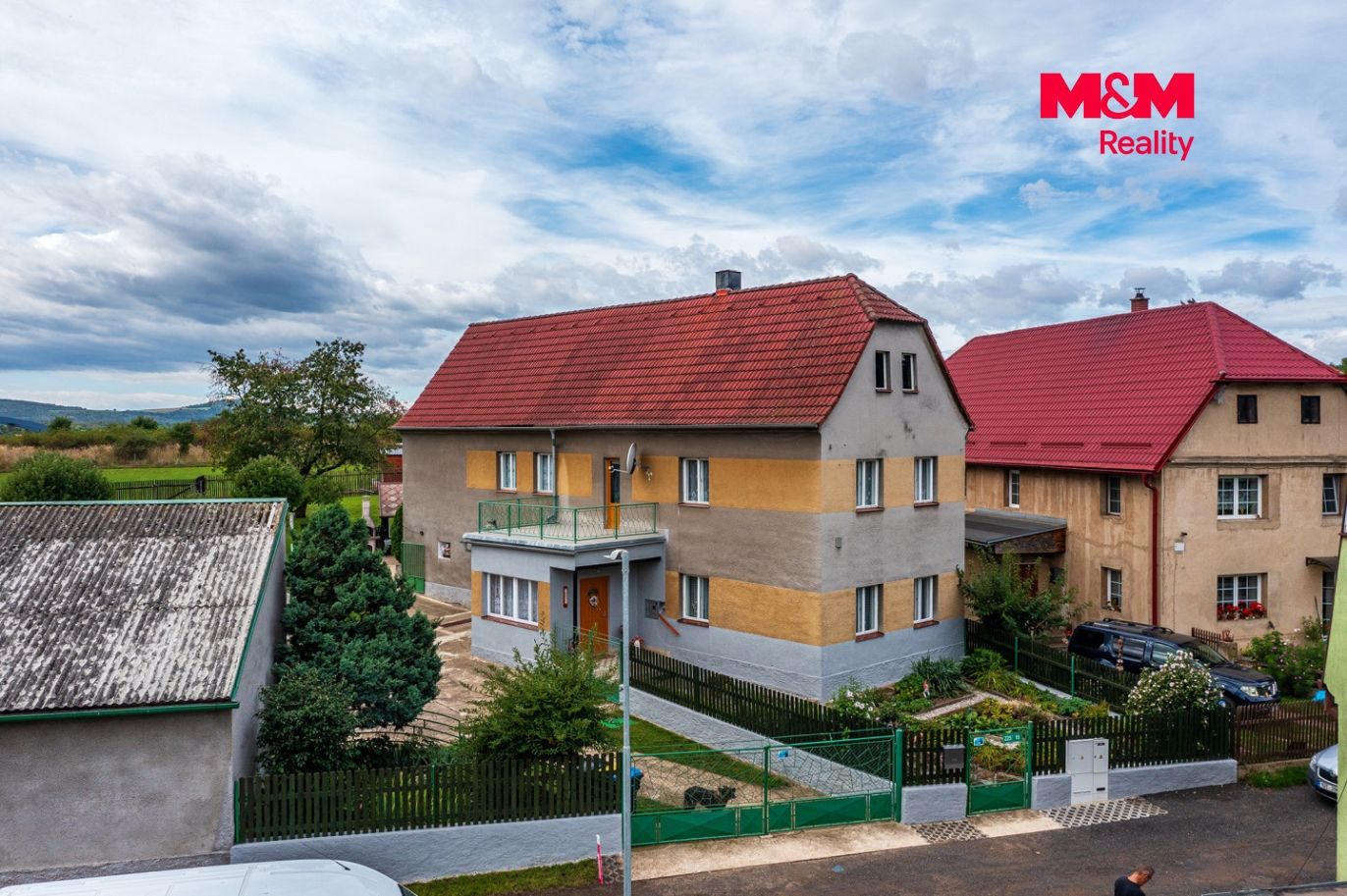 pohled na dům