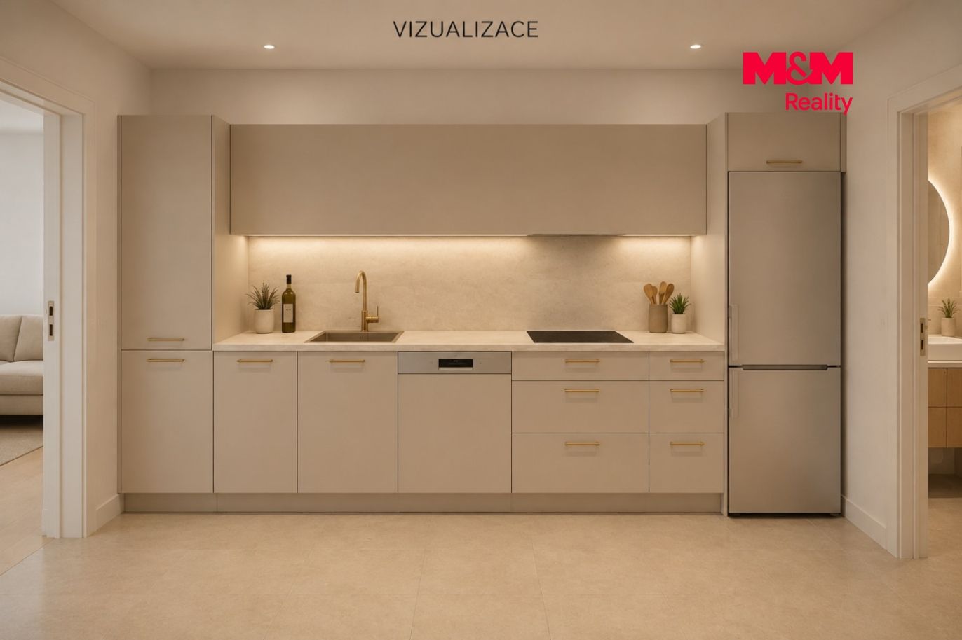Prodej Ateliéru 3+kk, 52 m², Praha, ul. Pod třešněmi