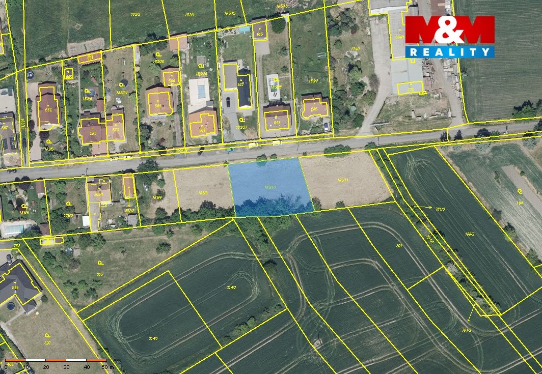 katastrální mapa
