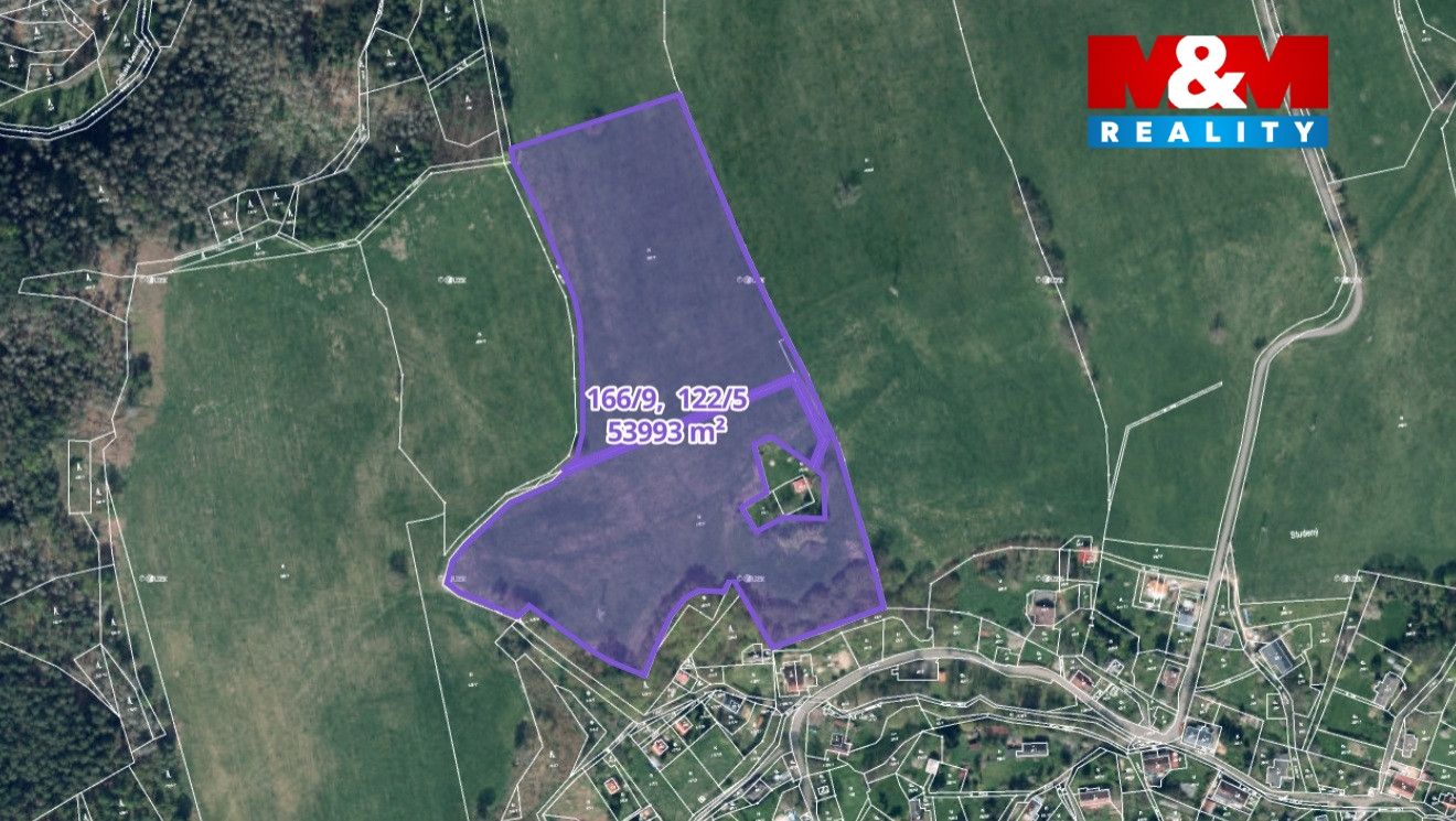 mapa pozemku