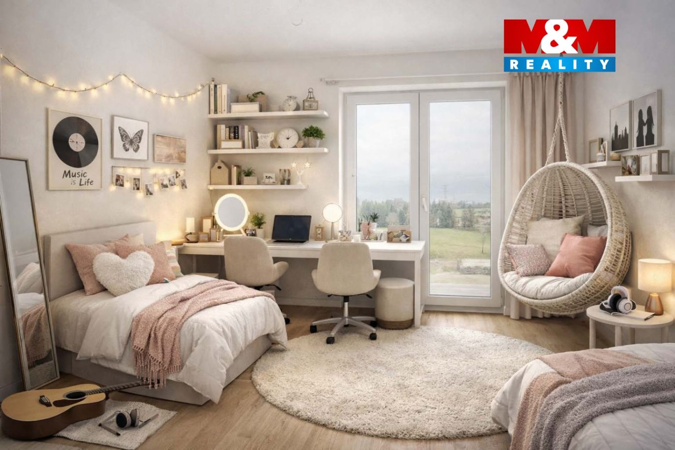vizualizace dětský pokoj