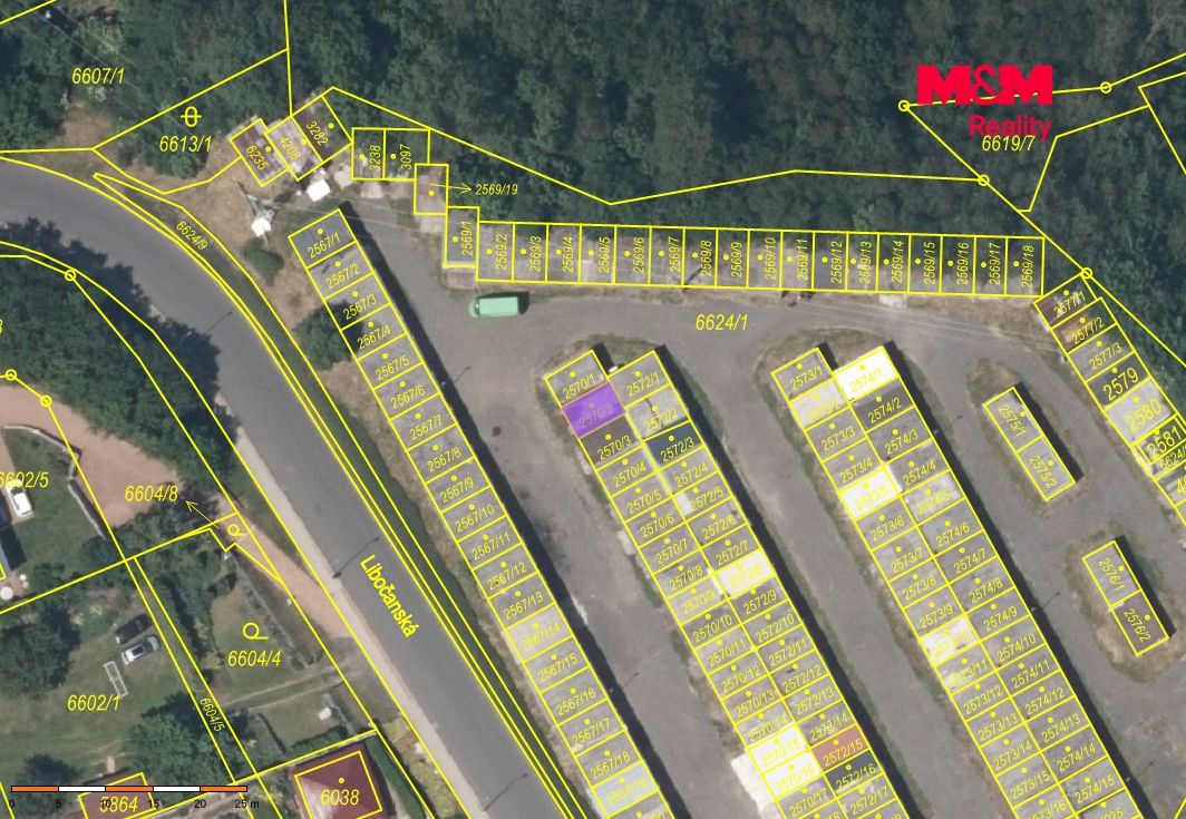 katastrální mapa