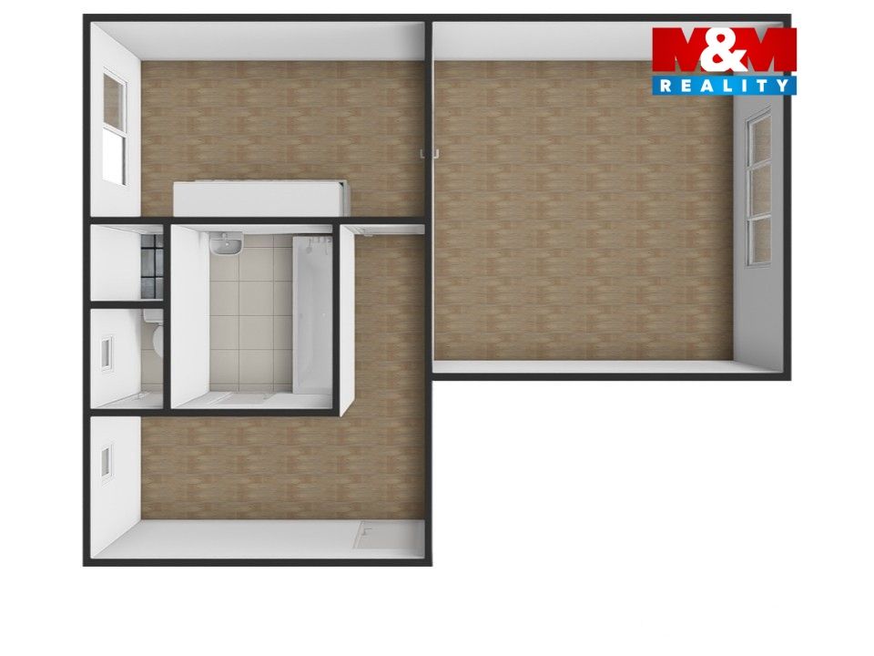 3D půdorys