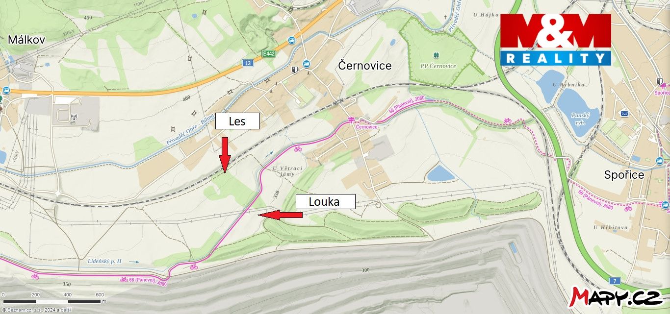 mapa okolí