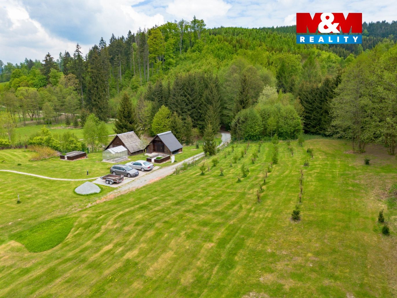 Prodej pozemku k bydlení, 1182 m², Nový Hrádek - Rzy