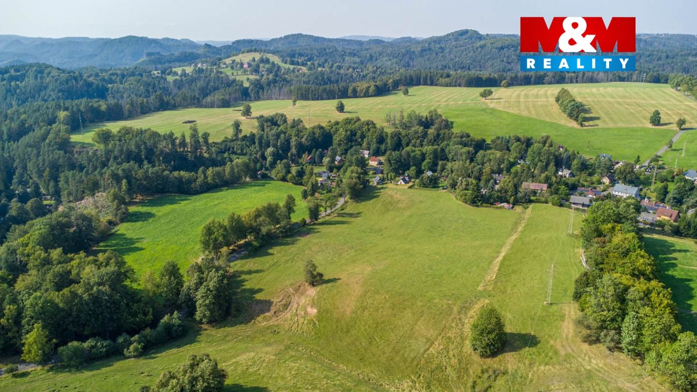pohled na pozemky