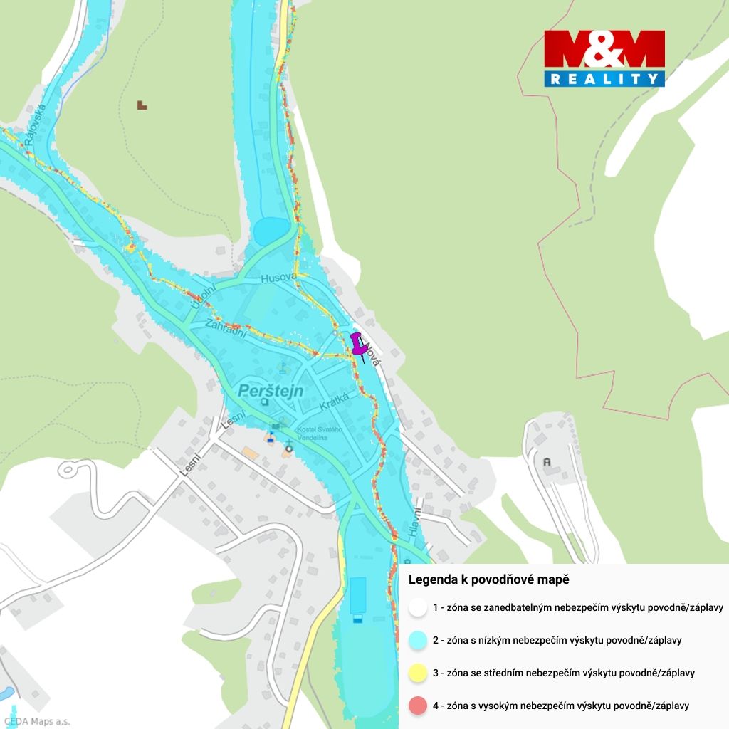Povodňová mapa