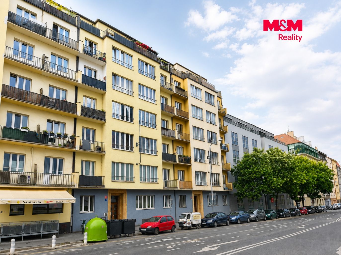 Pronájem bytu 2+kk, 49 m², Praha 7, ul. Jankovcova