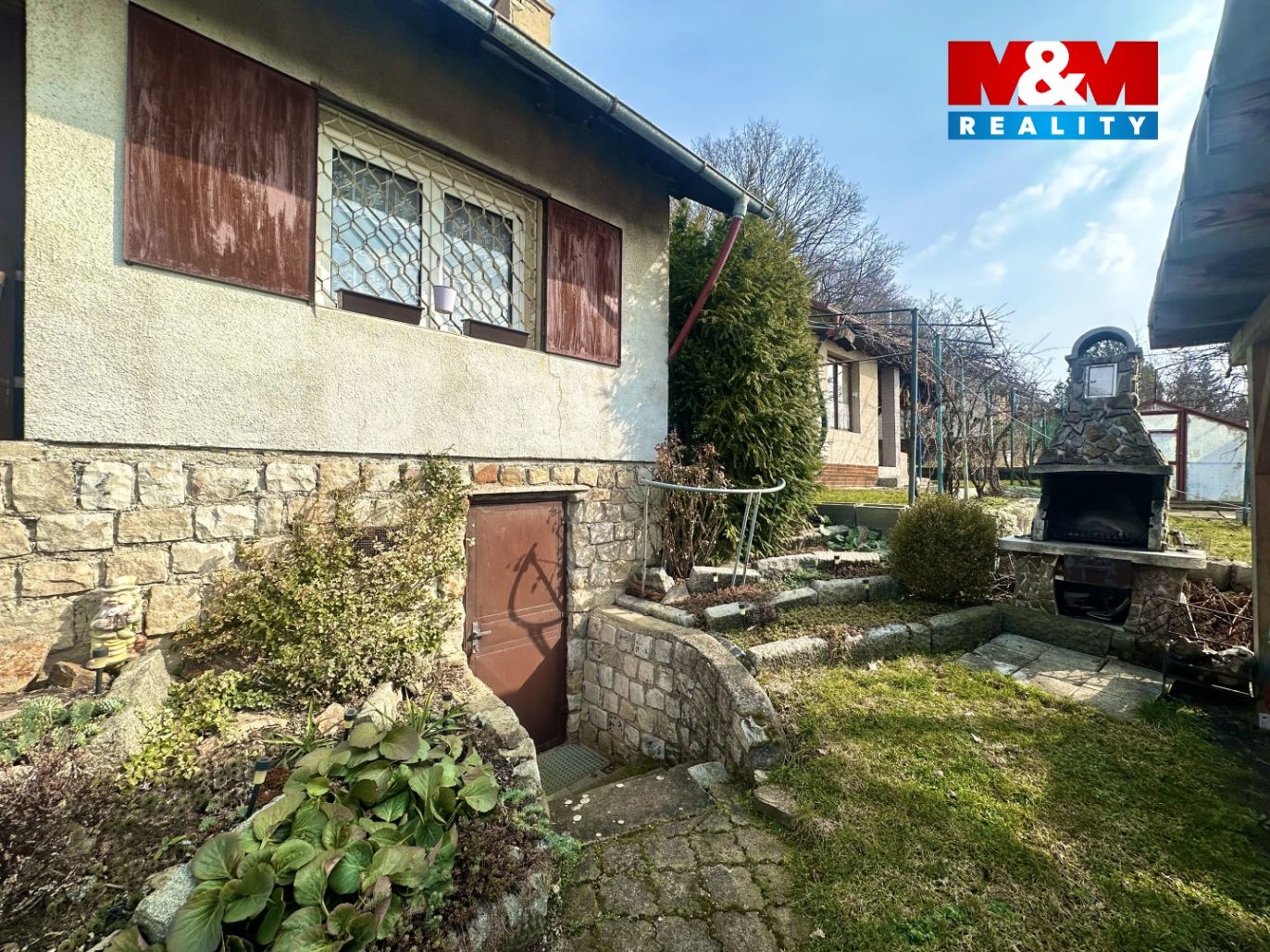 Prodej zahrady s chatou, 416 m², Údlice