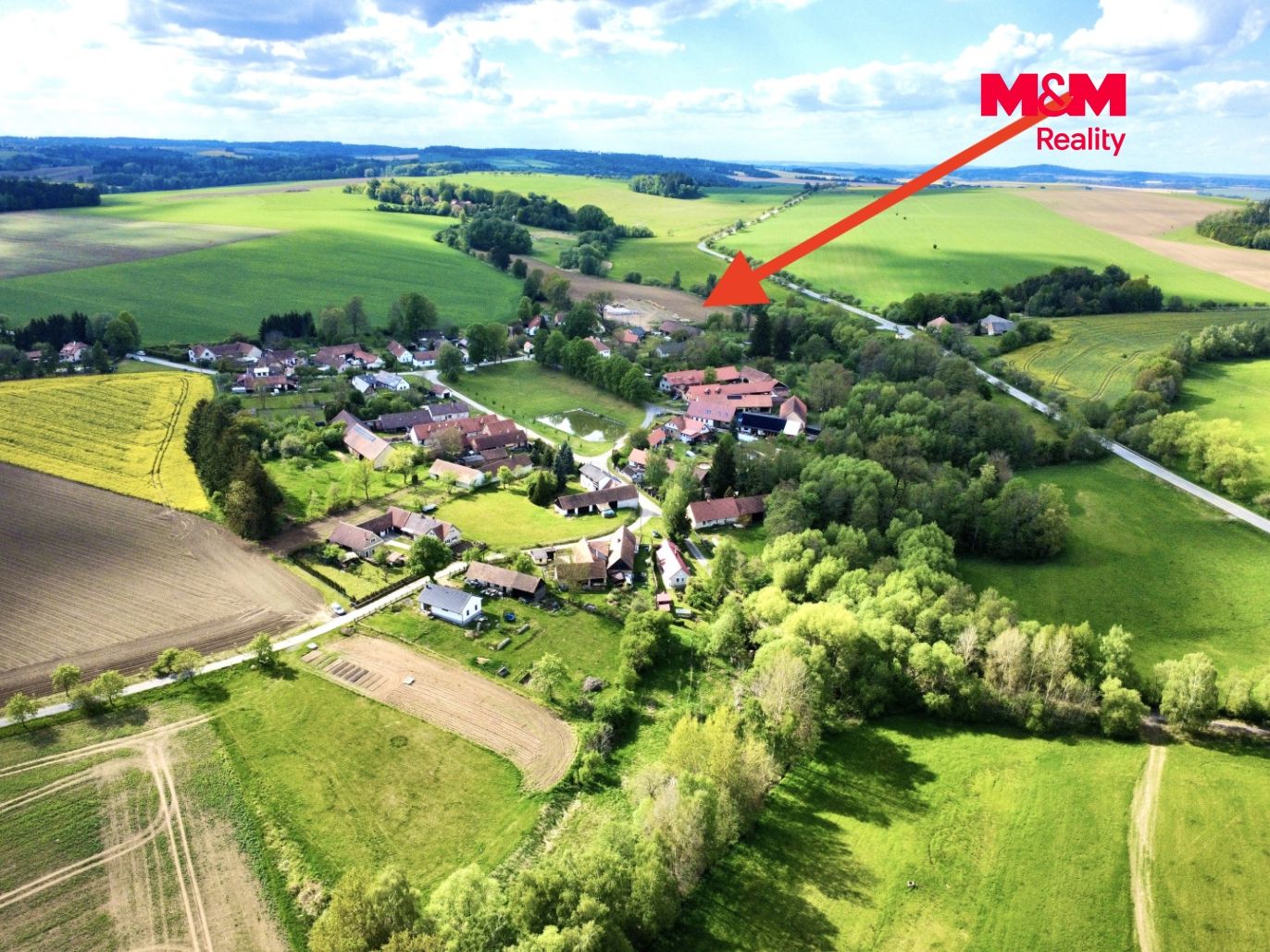 Prodej pozemku k bydlení, 8618 m², Chýstovice