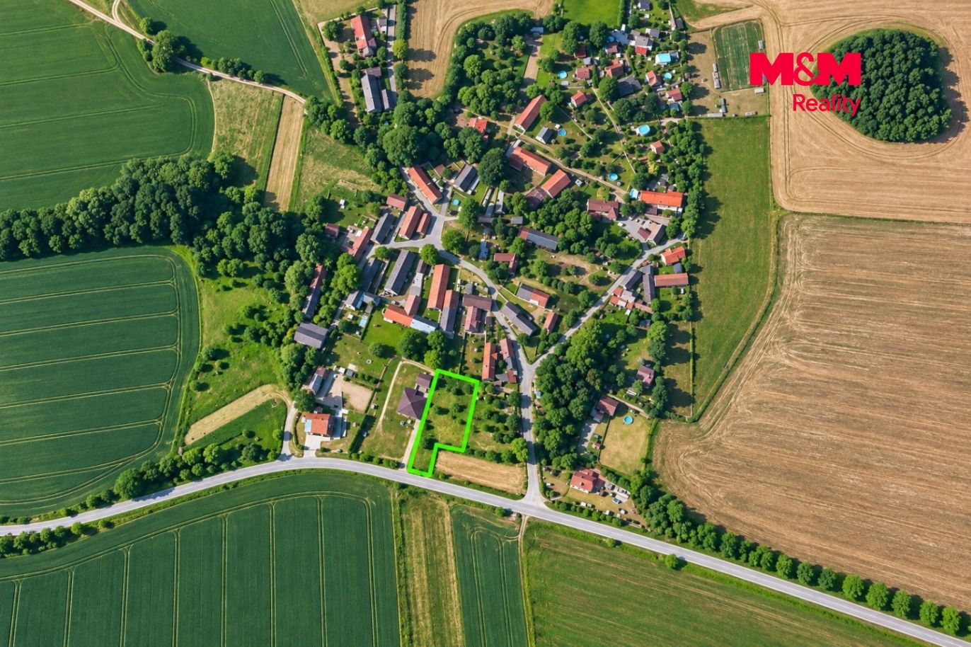 Stavební pozemek 1771 m2 - upraveno AI