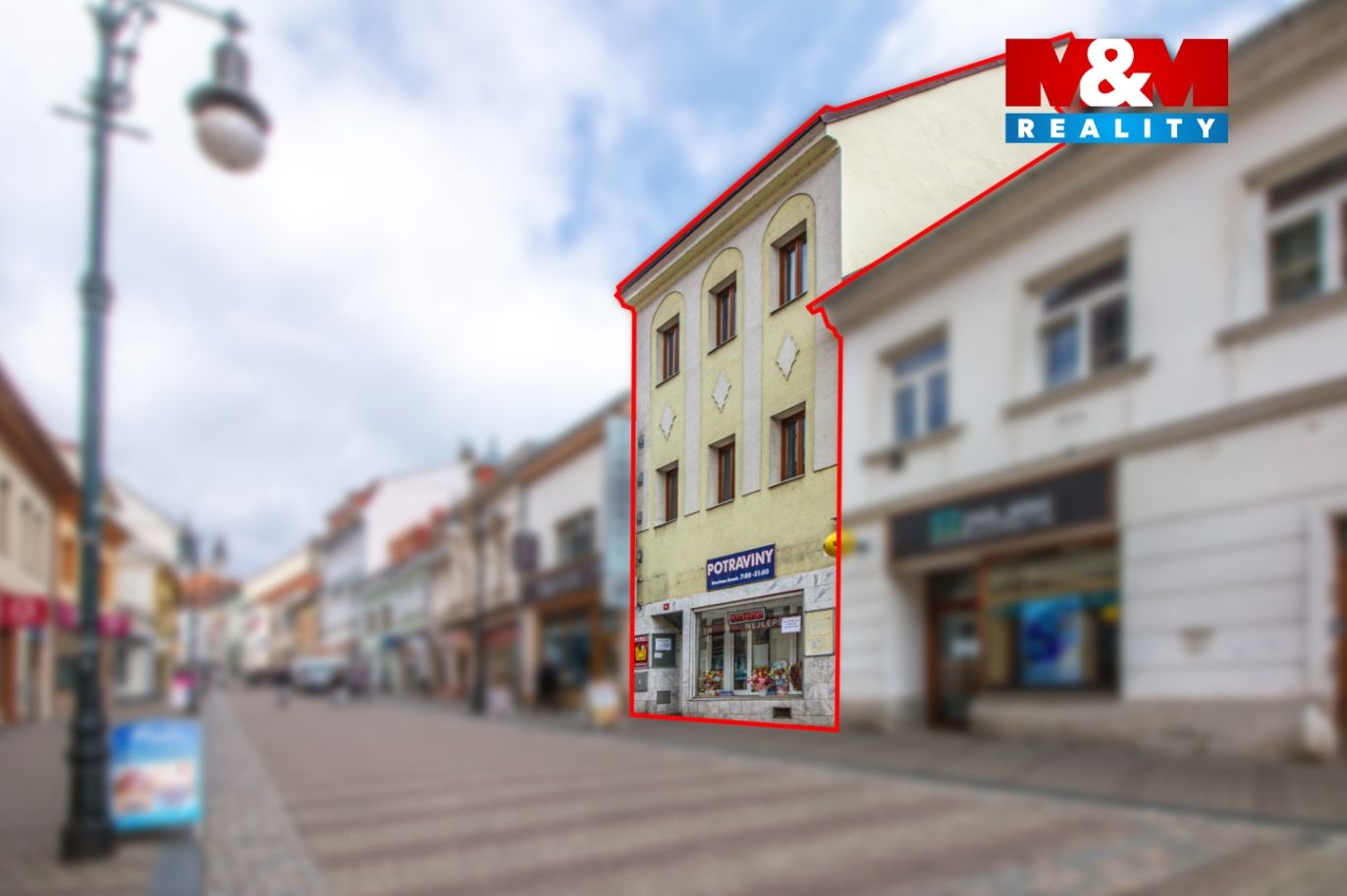 pohled na dům 