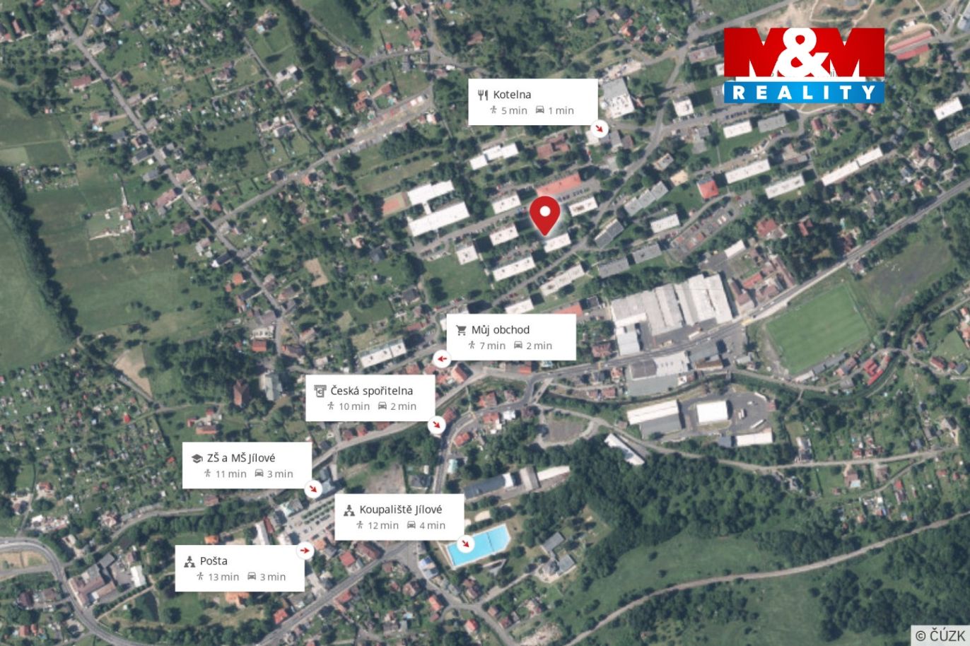 Mapa okolí