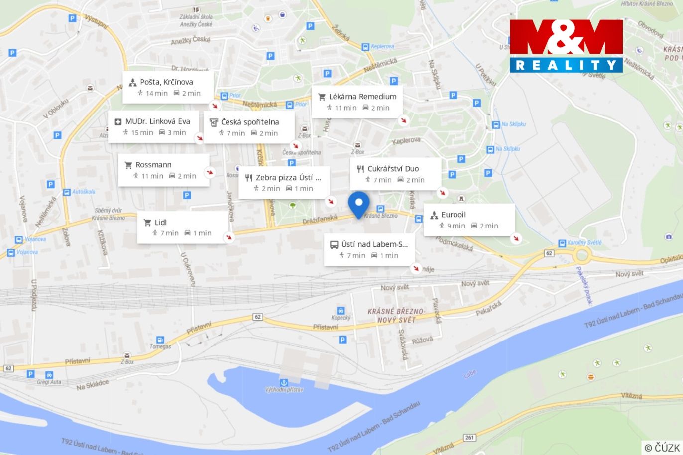 Katastrální mapka