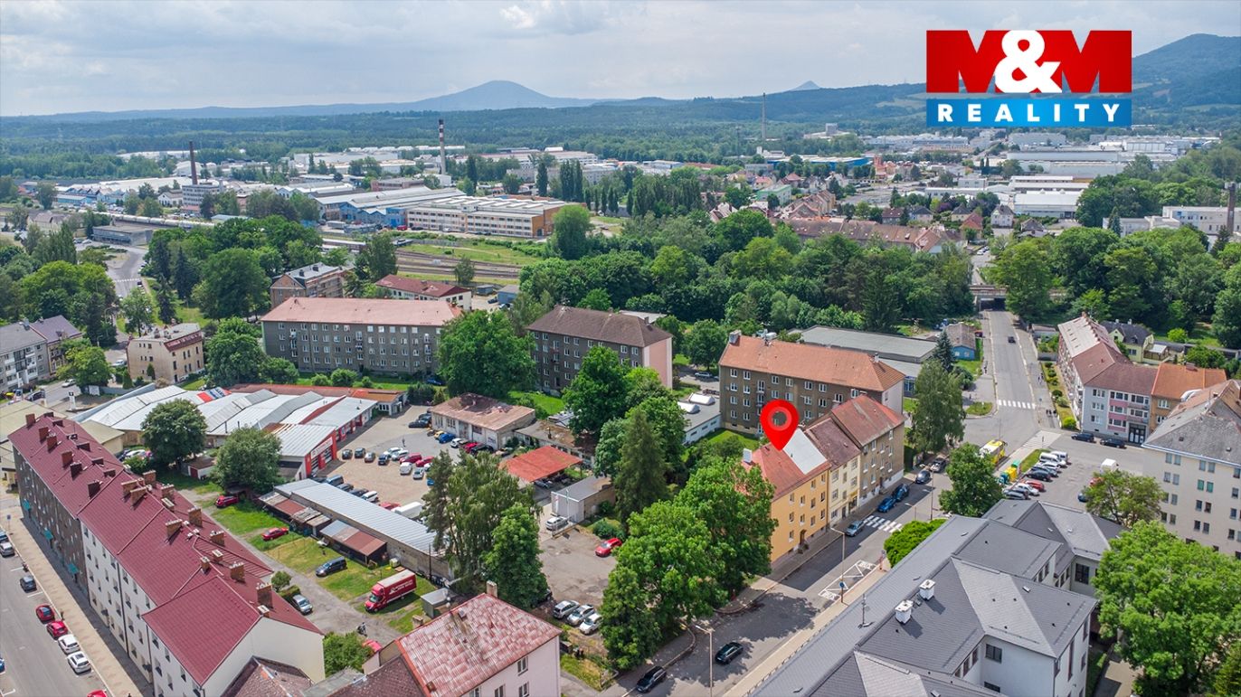 Pohled na bytoví dům