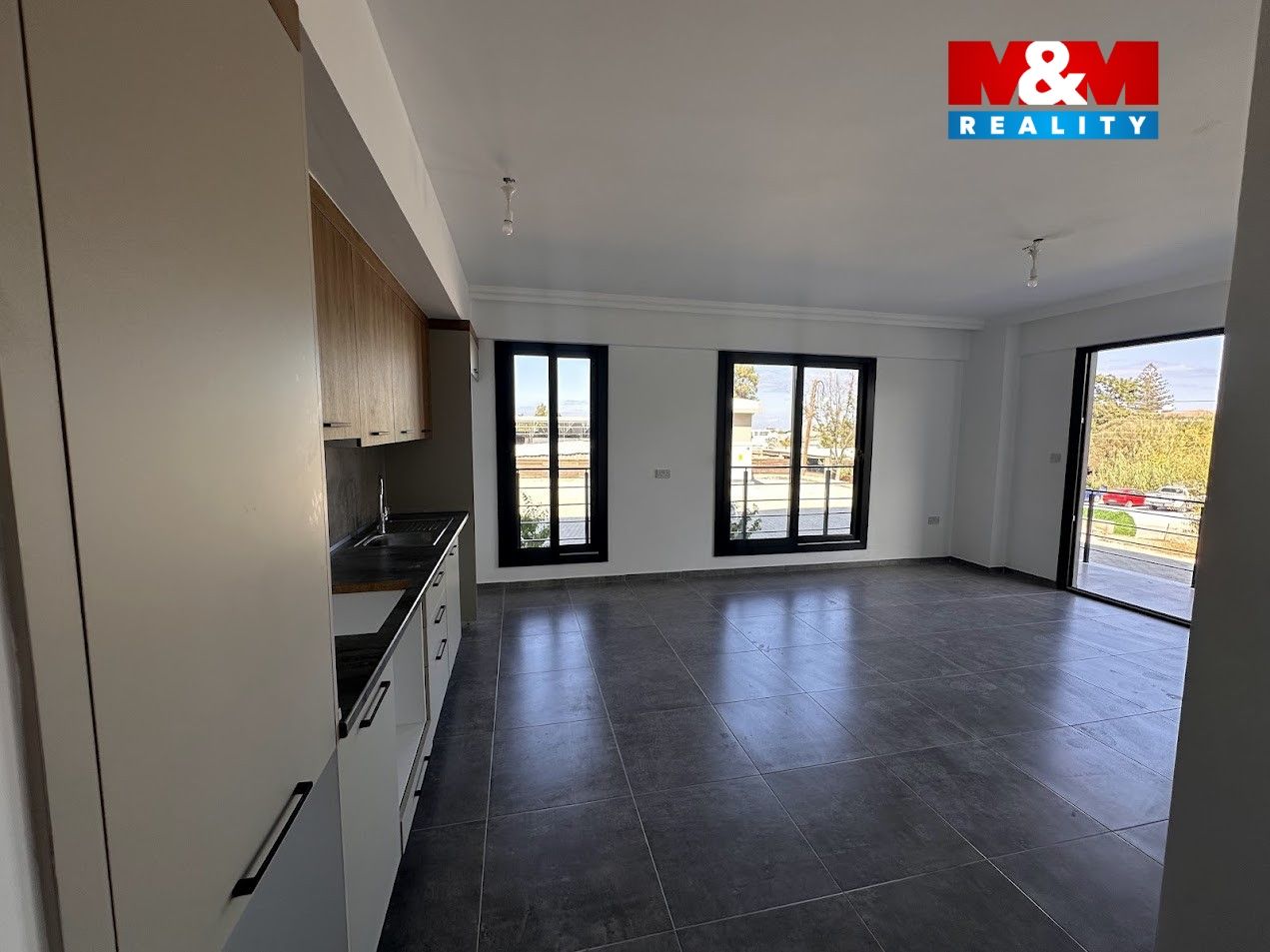 Pohled na prostorný apartmán