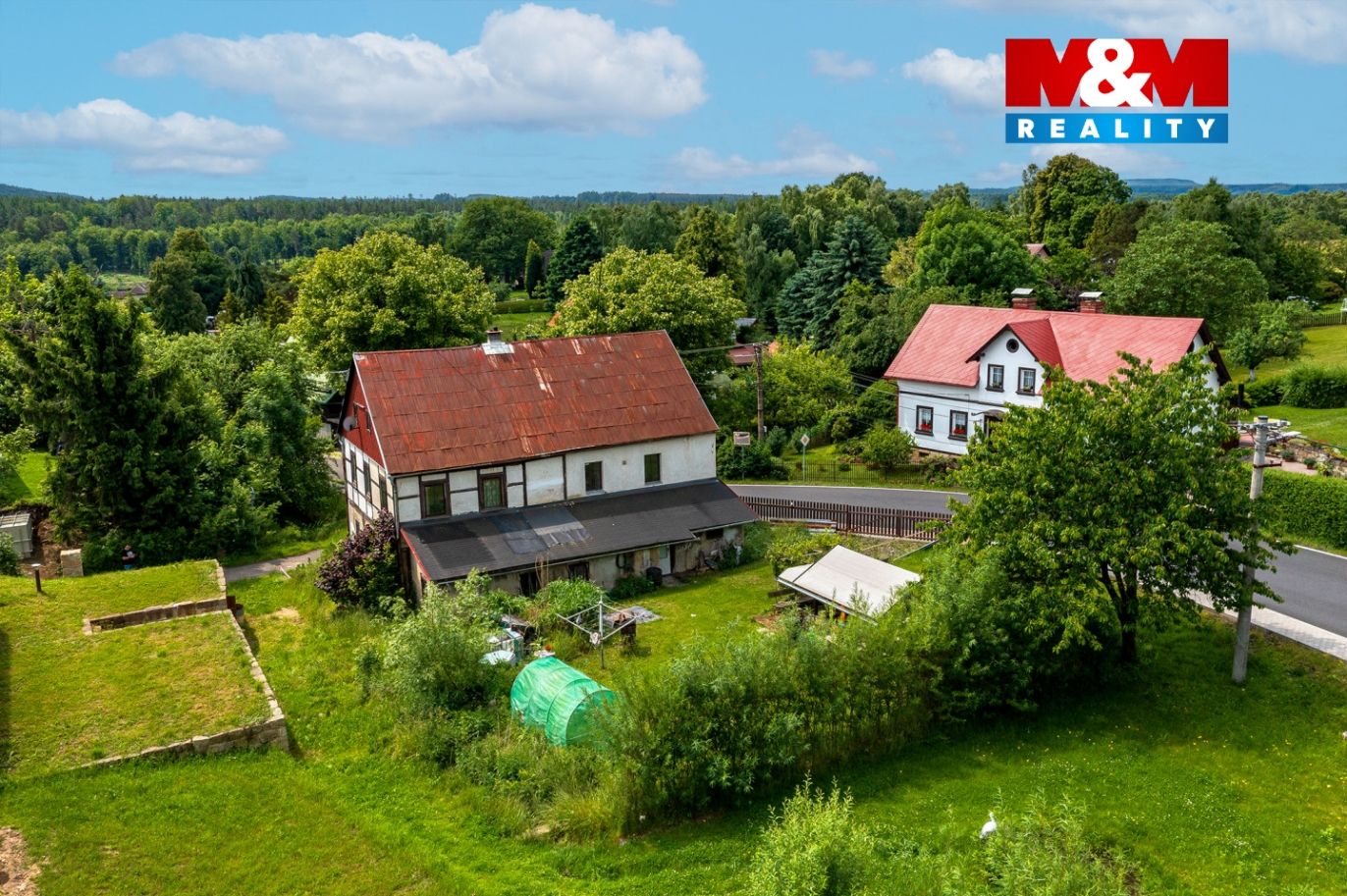 pohled na dům