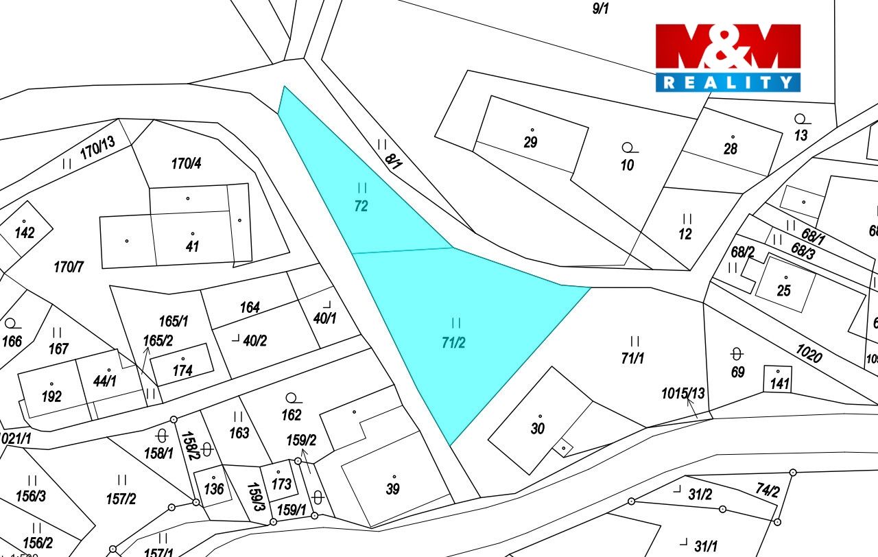 Katastrální mapa