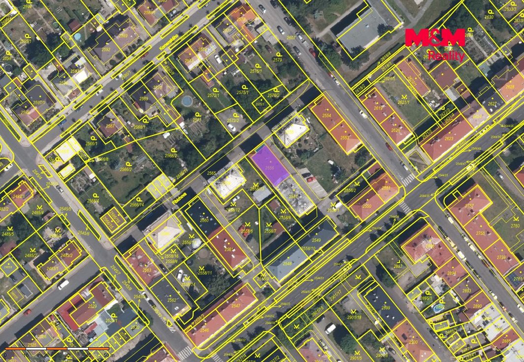 katastrální mapa