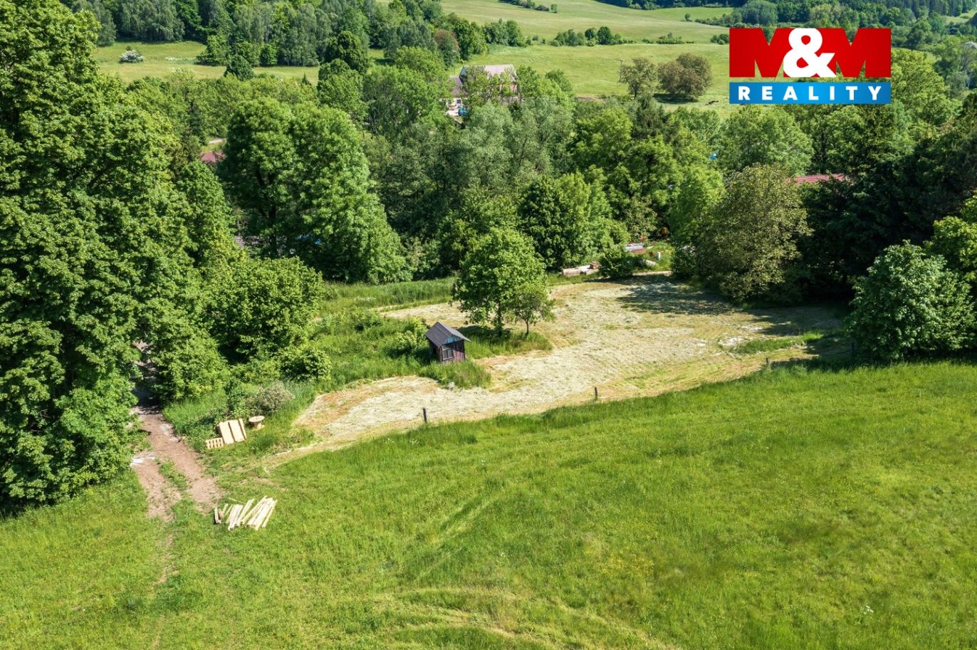 Pohled na pozemek