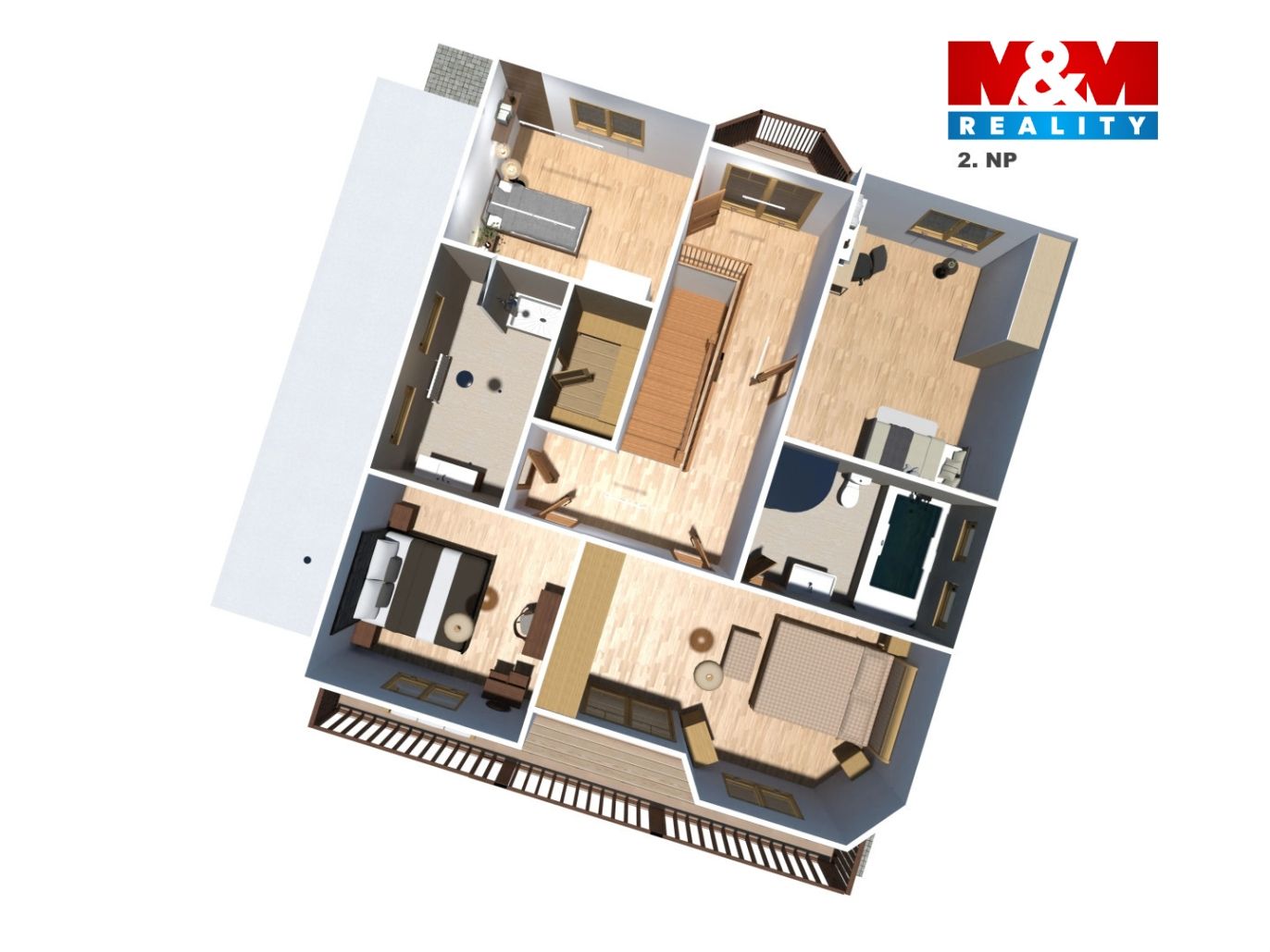 Pronájem rodinného domu, 220 m², Praha, ul. Markvartická