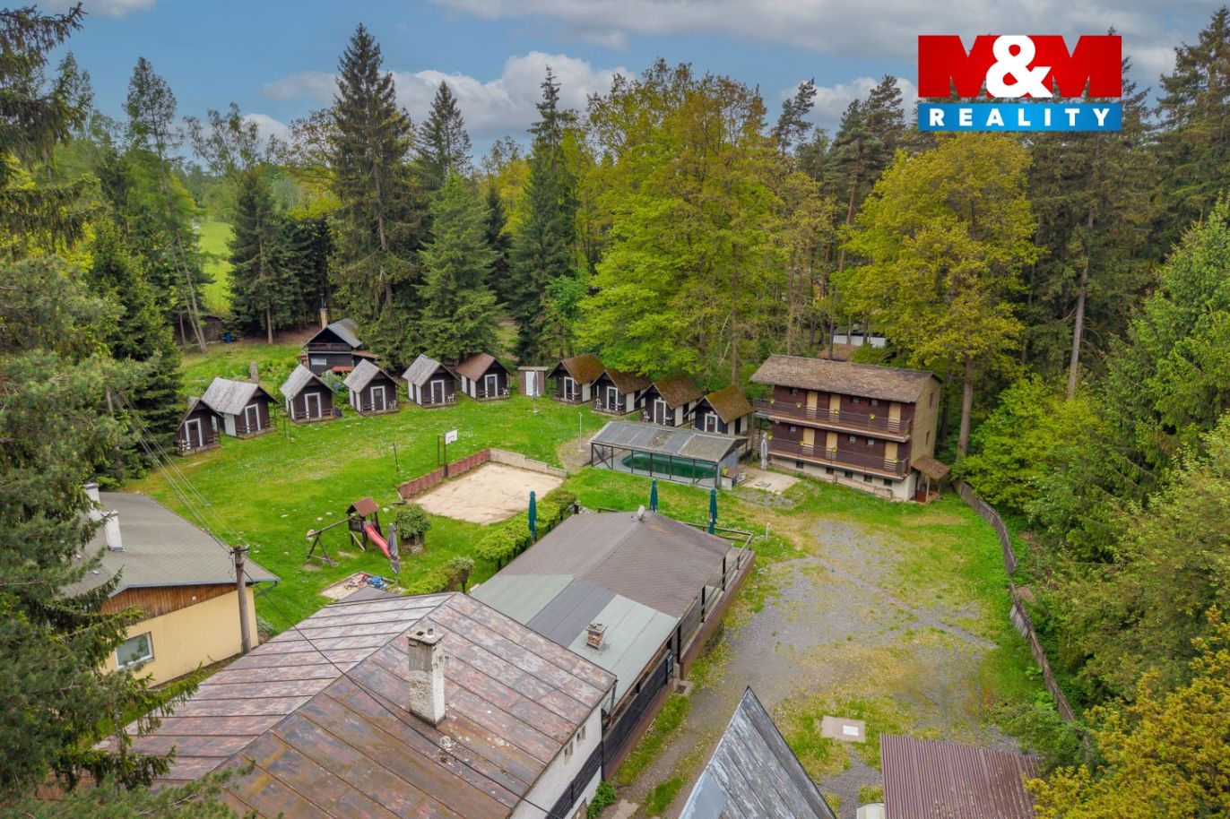 Prodej rekreačního areálu- Kemp, 795 m², Mezirolí
