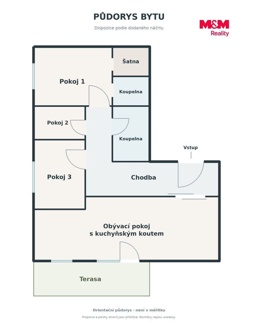 956379 - Pronájem bytu 4+kk, 91 m², Praha, ul. Nad Bání