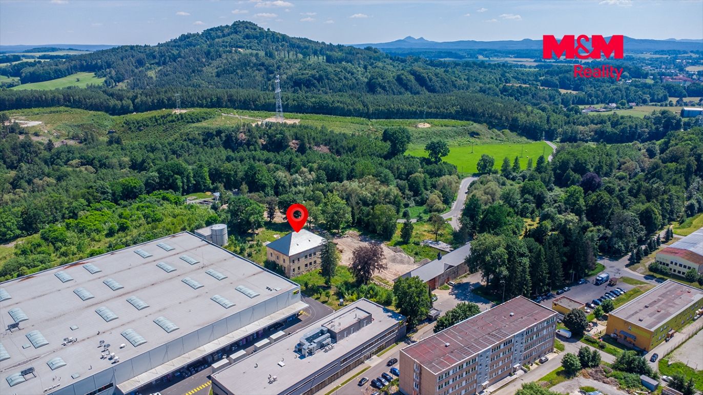 pohled na areál