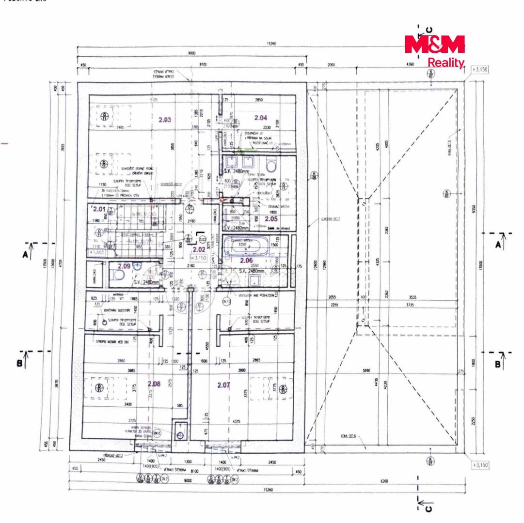 Prodej rodinného domu, 221,47 m², Dolní Lomnice, ul. Smrková