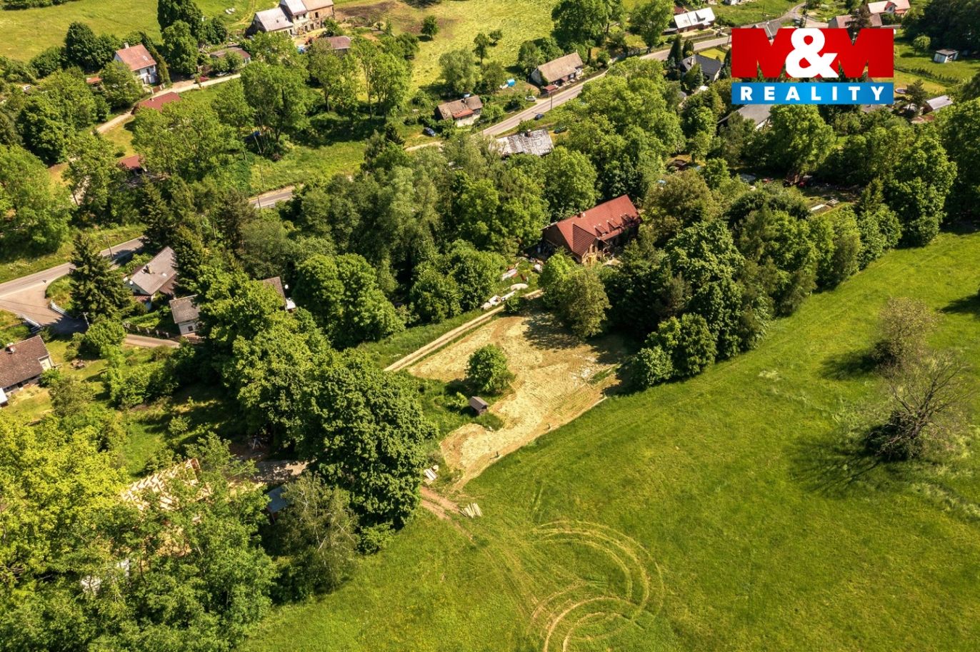 Pohled na pozemek