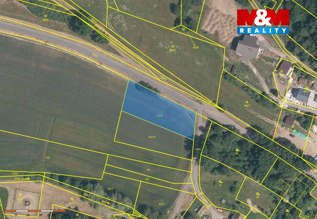 katastrální mapa