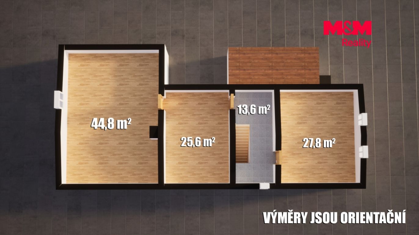 Půdorys patro