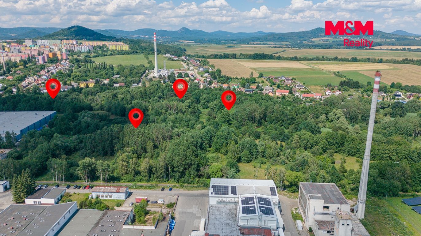 pohled na pozemky 
