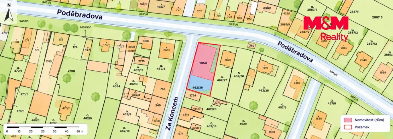 Katastrální mapa