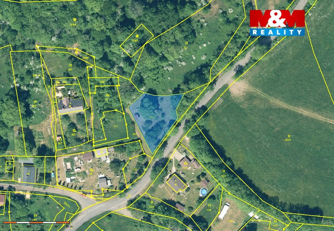 Prodej pozemku k bydlení, 1060 m², Útvina