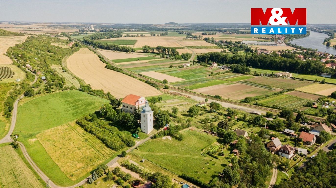 Obec - letecký pohled